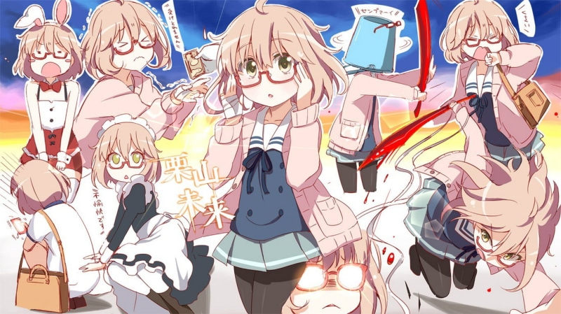 《境界的彼方》动漫少女壁纸合集