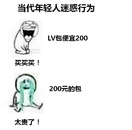 当代年轻人的迷惑行为表情包来了