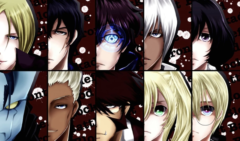 克劳斯·冯·莱茵赫兹 玛丽·麦克白 史蒂文·A·斯塔法斯 列奥纳多·沃奇 威廉·麦克白 泽德·奥布莱恩 动漫 钱·皇 血界战线 K.K.（血界战线）