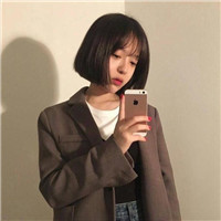 18张清纯可爱短发女生QQ头像 超适合换头像用