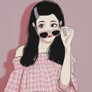 16张高清手绘气质女生微信头像 个性好看的女生头像合集