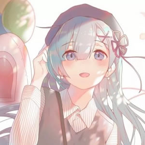 16张软萌二次元女生头像 可爱到心坎里