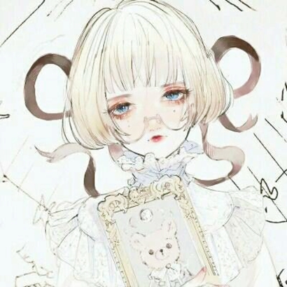 10张软萌少女动漫头像 治愈可爱画风女生头像