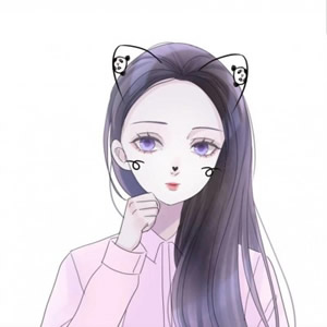 13张简约可爱动漫女生头像 高清又好看