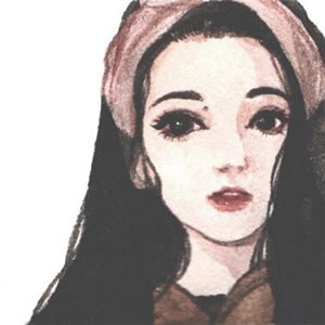 15张氛围感拉满的手绘女生头像 气质感直接拉满