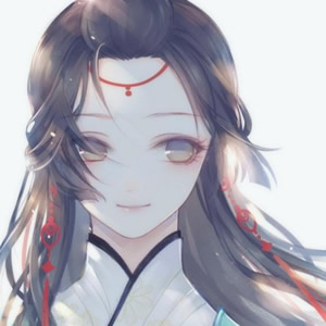 古风动漫女生团头（共6张）