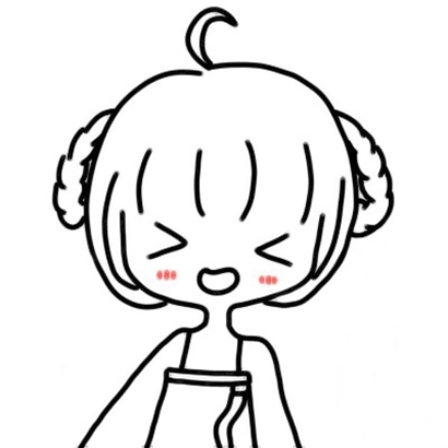 10张高清可爱动漫简笔女头 女生头像合集