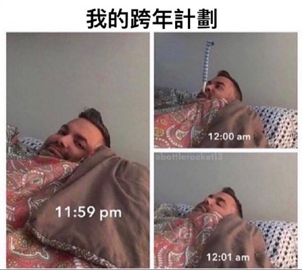 跨年时的真实状态！这套表情包精准戳中你了吗