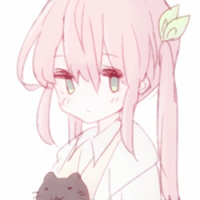 少女粉色系动漫头像合集 36张软萌可爱的粉色系二次元头像