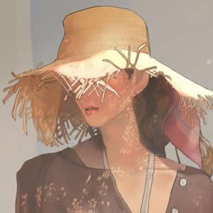 18张高清酷飒款！女生必备的时尚冷酷动漫头像