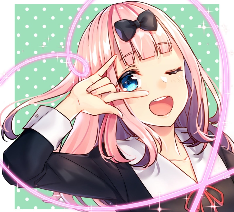 藤原千花 辉夜大小姐想让我告白 动漫 1080P高清壁纸