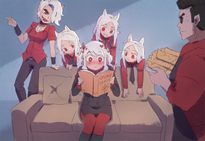 《地狱把妹王》二次元恶魔少女高清壁纸合集