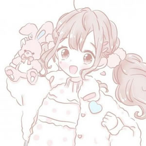 14张软萌二次元女生头像 高清活泼可爱漫画风头像合集