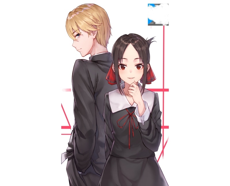 辉夜大小姐想让我告白 4K高清壁纸 主角团高颜值截图合集