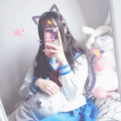 16张高清女高中生校服部位头像合集