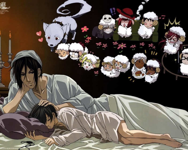温馨治愈的动漫风室内睡眠场景壁纸合集