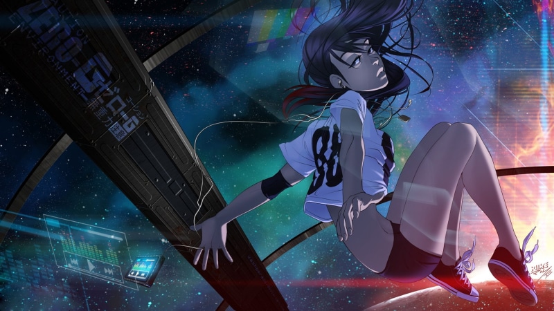 1080P高清动漫少女壁纸 原创角色88号来袭