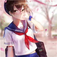 二次元戴眼镜女生头像 19张性感诱惑动漫女孩头像合集