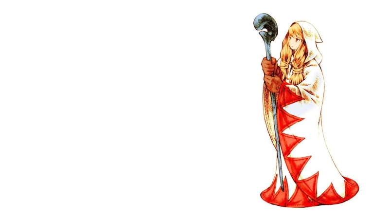 最终幻想二次元白魔导少女壁纸 1080P高清