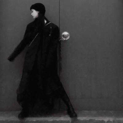 女生部位QQ头像 20张高清黑白系女生局部头像合集