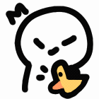 作者草莓味二喵的小白人动图表情包来啦