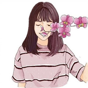 11张高清唯美手绘女生微信头像 氛围感拉满