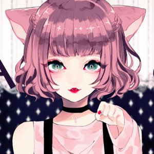 软萌猫耳少女动漫头像 20张高清可爱萌图合集