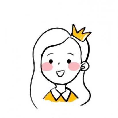 26张软萌可爱女生简笔头像合集