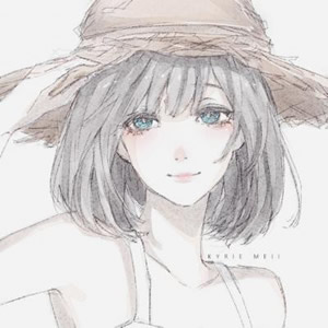 16张森系小清新女生手绘头像合集