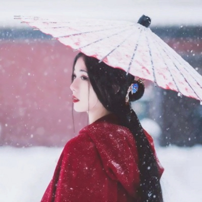 22张高清氛围感拉满的真人女生古风头像