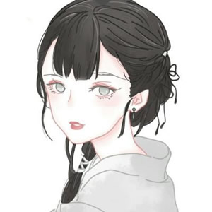 12张高清时尚动漫女生头像 氛围感拉满