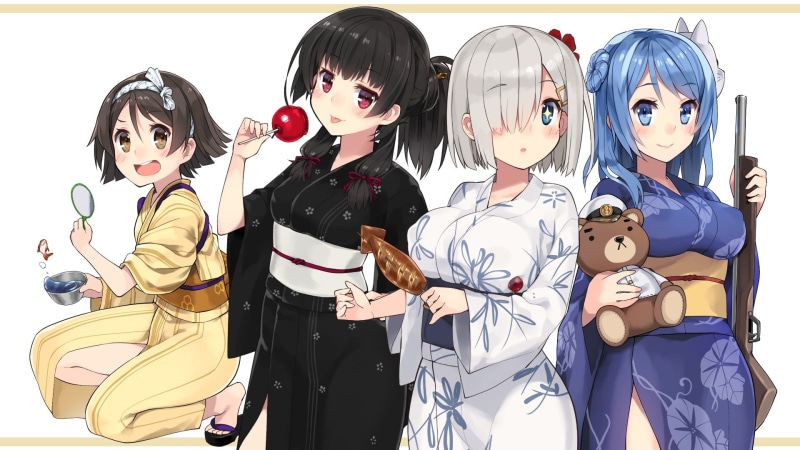 银发少女舰娘壁纸 手机高清壁纸