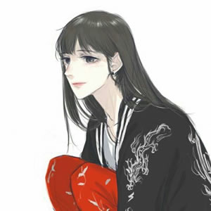 16张现代高冷美女手绘素描头像 高清好看的女生头像素材