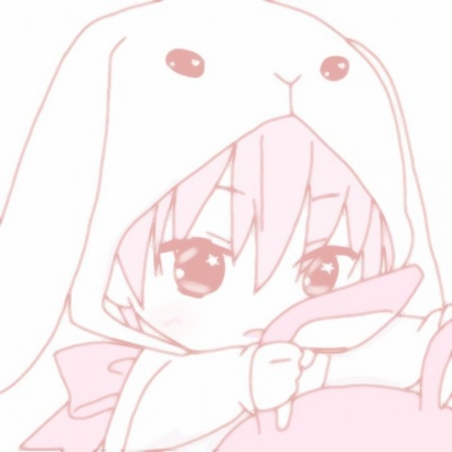 18张高清粉色系动漫软妹头像合集