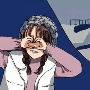 18张高清个性女生卡通手绘头像合集