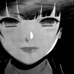 23张高清黑白款！霸气冷酷风女生漫画QQ头像