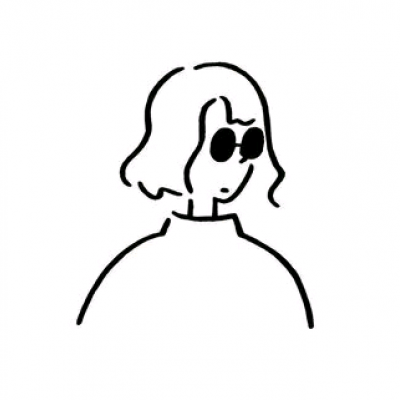 12张个性女生简笔画头像 高清素材合集