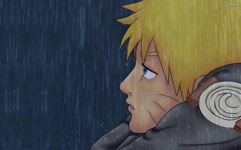 火影蓝眼少年雨中emo！高清壁纸合集