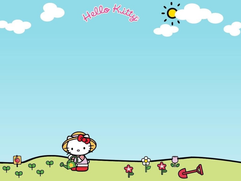 软萌Hello Kitty壁纸合集！480P高清动漫风拉满