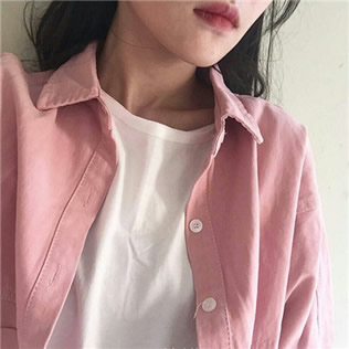 甜妹狂喜！12张高清粉色系韩系女生头像合集