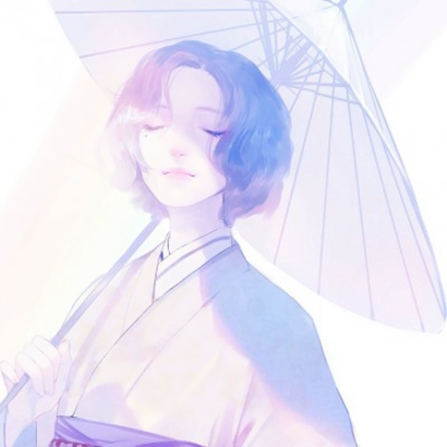 15张高清清冷感！二次元古风冷酷少女头像合集