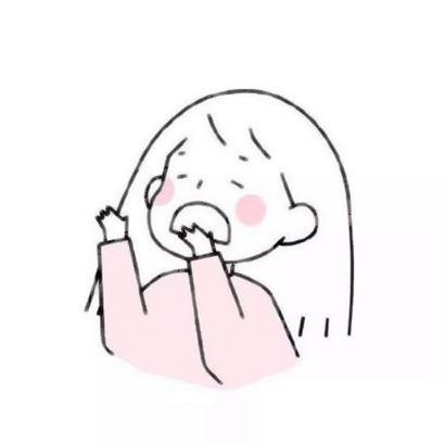 15张可爱动漫女生简笔画头像 高清无水印合集