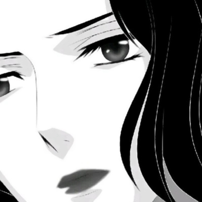 23张高清黑白款！霸气冷酷风女生漫画QQ头像