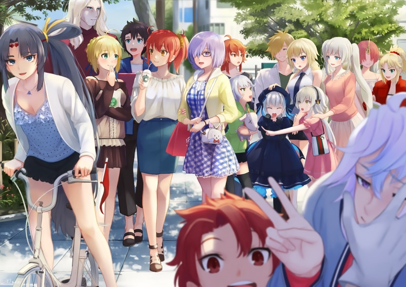 跨次元壁纸｜Fate系列英灵集结