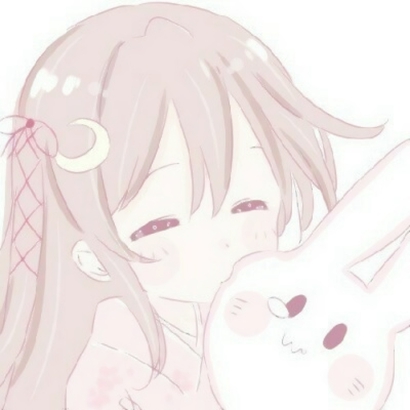 少女粉色系动漫头像合集 36张软萌可爱的粉色系二次元头像