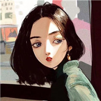 超拽又霸气！21张彩色手绘女生头像合集