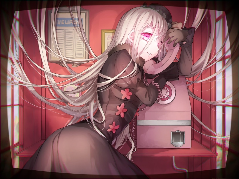 这套壁纸合集太好磕！动漫性转少女×真人红发美人 全是高清头像爽图