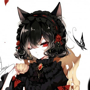 二次元女生猫妖头像 12张高清诱惑动漫素材