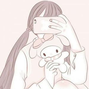 18张卡哇伊卡通动漫女生头像 甜美颜值在线适合当QQ头像