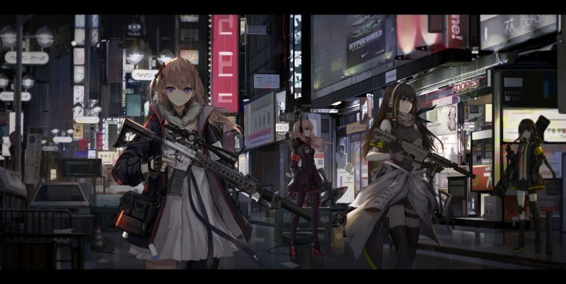 少女前线持枪美少女同人壁纸合集